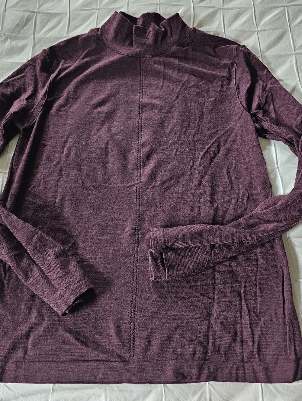 Athleta Ascent Seamless Turtleneck Size Large